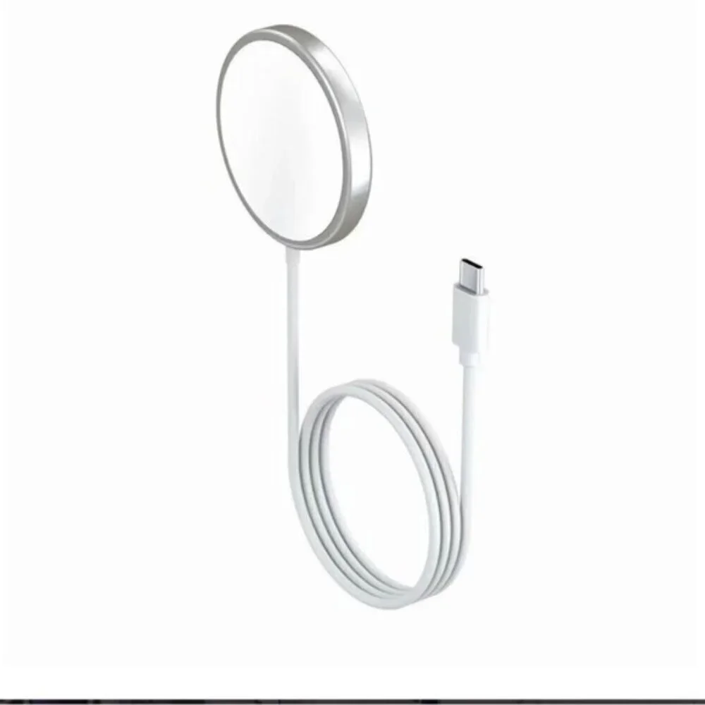 Magnetic Wireless Charger iPhone 15/14/13/12 Series USB-C Cable